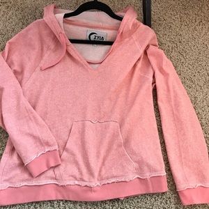 Zyia peach lightweight beach hoodie size large